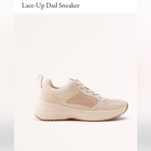 Lace up dad sneaker Abercrombie shoes 10.5w BRAND NEW